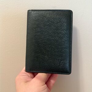 Louis Vuitton - Taiga Leather - Dark Green ID/Card Holder